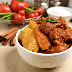 Ayam Varuval Vegetarian (Vegetarian Chicken Varuval)