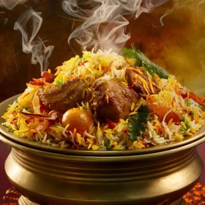 Briyani Kambing (Mutton Briyani)